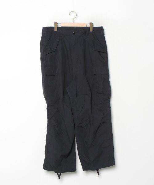 BEAMS（ビームス） カーゴパンツ LARGE ブラック メンズ : ZOZOTOWN 