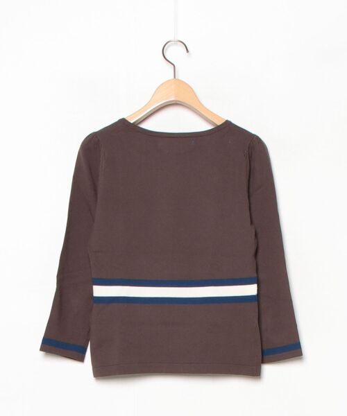 M'S GRACY - エムズグレイシー 七分袖セーター 38 M - M'S GRACY（エムズグレイシー） 7分袖ニット 38 ブラウン レディース