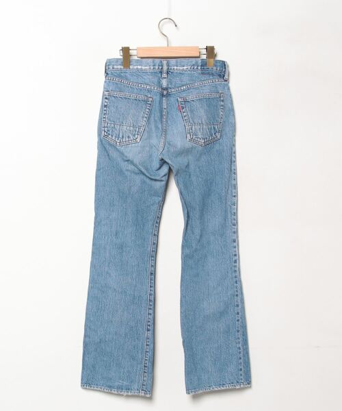 「DENIM DUNGAREE」 ブーツカットデニムパンツ 14 ブルー レディース_画像2