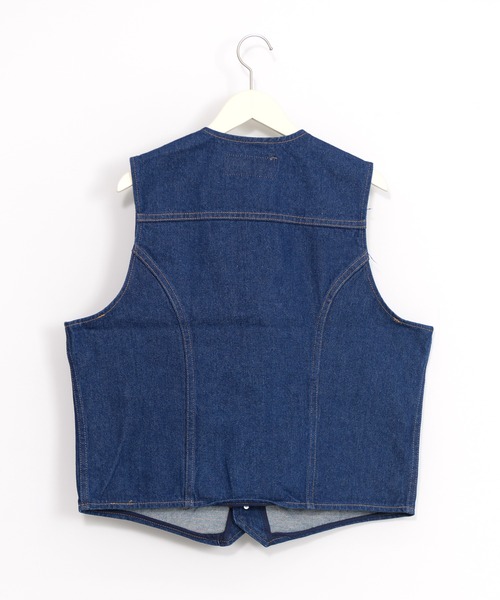 Wrangler（ラングラー） ベスト ジレ ラングラー」UNLINED DENIM VEST