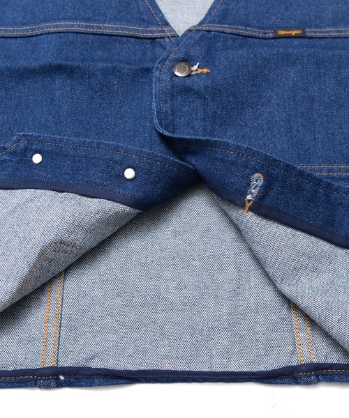Wrangler（ラングラー） ベスト ジレ ラングラー」UNLINED DENIM VEST