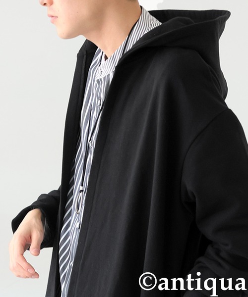 「antiqua」 カーディガン ONESIZE ブラック レディース_画像7