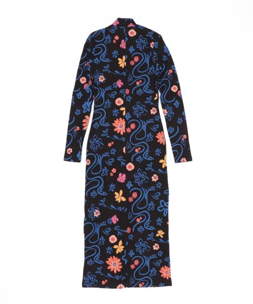 「Desigual」 長袖ワンピース X-LARGE ブルー レディース_画像2