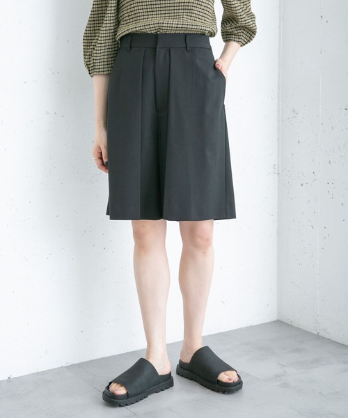 「KBF」 ショートパンツ ONE ブラック レディース_画像3