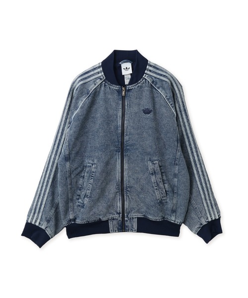 adidas（アディダス） デニムジャケット gジャン adidas SST TRACK TOP