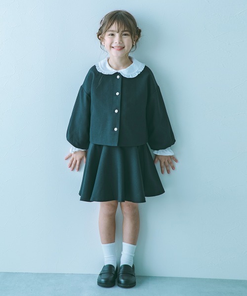 「devirock」 「KIDS」長袖ブラウス 120cm ホワイト キッズ_画像3