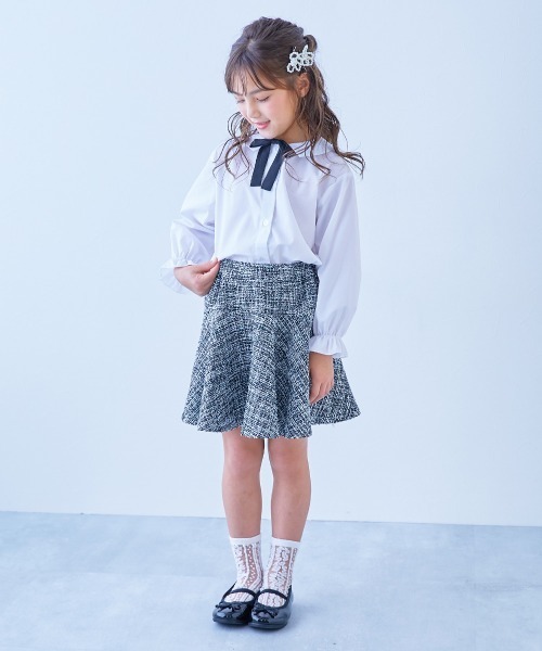 「devirock」 「KIDS」長袖ブラウス 120cm ホワイト キッズ_画像7