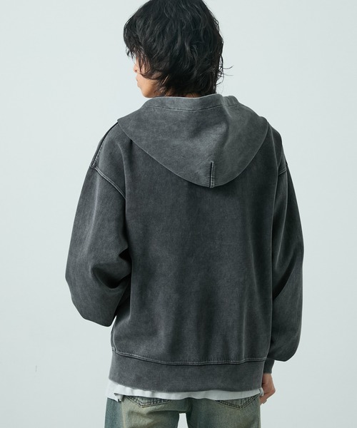 「CIYOT」 ジップアップパーカー M ブルー メンズ_画像6