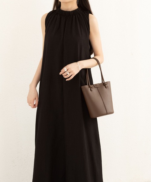 「MAISON DE THERESE」 「Duowei」ノースリーブワンピース M アイボリー レディース_画像2