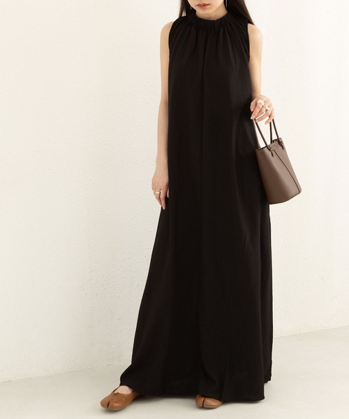 「MAISON DE THERESE」 「Duowei」ノースリーブワンピース M アイボリー レディース_画像3