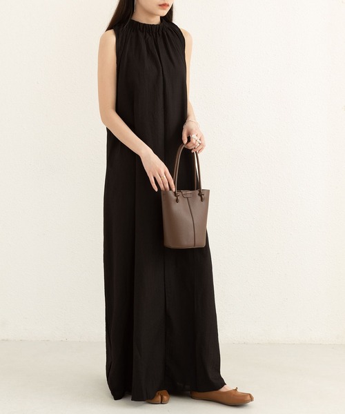 「MAISON DE THERESE」 「Duowei」ノースリーブワンピース M アイボリー レディース_画像4