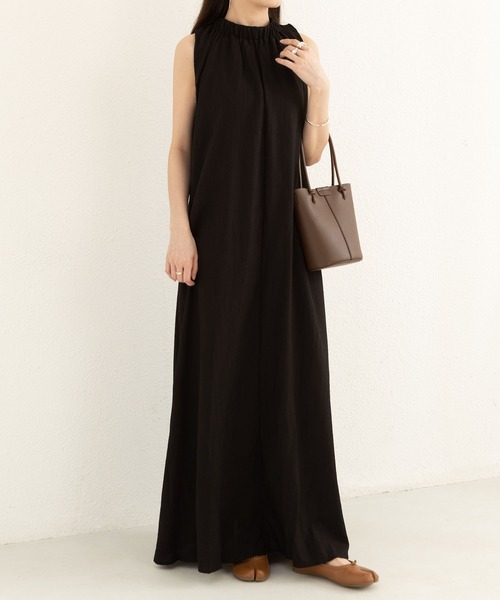 「MAISON DE THERESE」 「Duowei」ノースリーブワンピース M アイボリー レディース_画像6