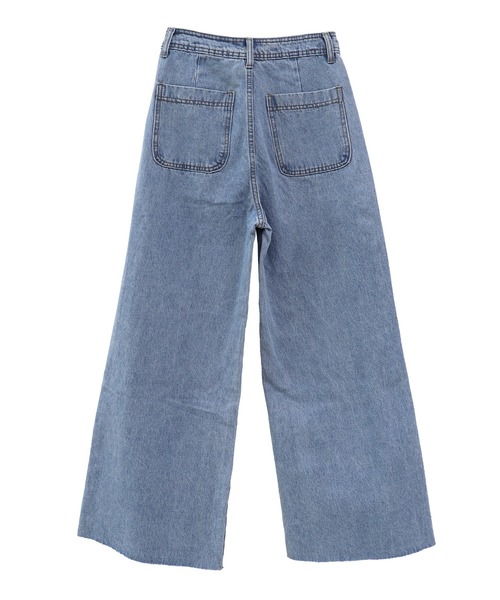 「ISOOK」 デニムパンツ M ブルー レディース_画像8