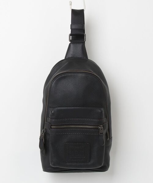美品！coach ショルダーバッグ　メンズ COACH（コーチ） ショルダーバッグ - ブラック メンズ : ZOZOTOWN
