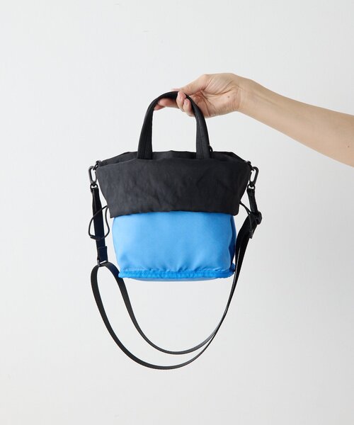 ear 2WAY トートバッグ Lサイズ　ブラック ショルダー付 ear PAPILLONNER（イア パピヨネ） 2WAYバッグ FREE ブラック
