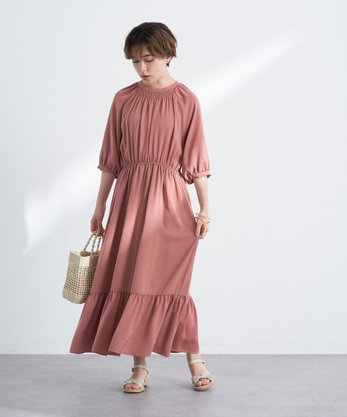 ワンピース リサイクルポリエステルブレンドとろみワンピース Zozotown Paypayモール店 通販 Paypayモール