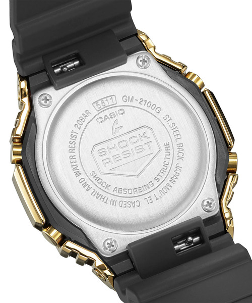 腕時計 G-SHOCK/ジーショック 腕時計 GM-2100G-1A9JF メンズ レディースの画像