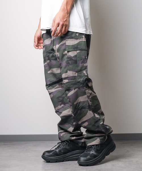 カーゴパンツ パターンデザインカーゴパンツ レディース メンズ