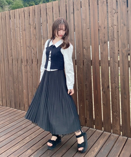好きに Chouchour 「chouchour/シュシュール」リバーシブル スカート スカート