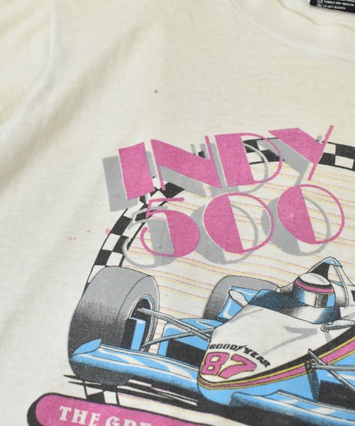 VINTAGE tシャツ 「ヴィンテージ古着」80's INDY500 プリントT