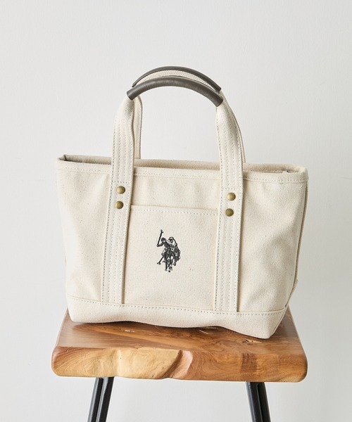 トートバッグ 「U.S. POLO ASSN.」キャンバストートS トートバッグ USPA1862 レディース メンズ | U.S. POLO ASSN. | 01
