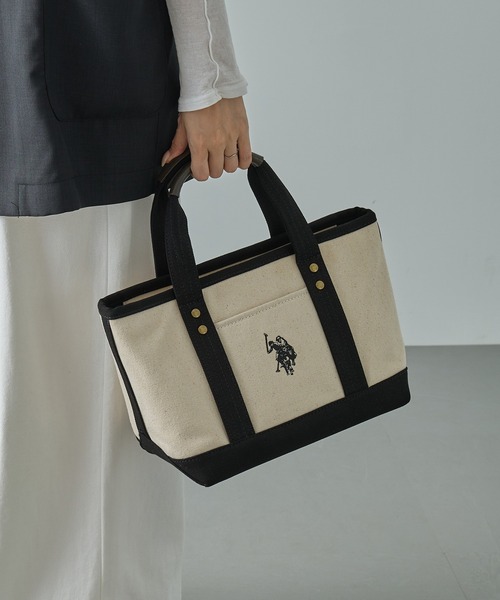 トートバッグ 「U.S. POLO ASSN.」キャンバストートS トートバッグ USPA1862 レディース メンズ | U.S. POLO ASSN. | 15