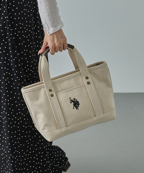 トートバッグ 「U.S. POLO ASSN.」キャンバストートS トートバッグ USPA1862 レディース メンズ | U.S. POLO ASSN. | 28