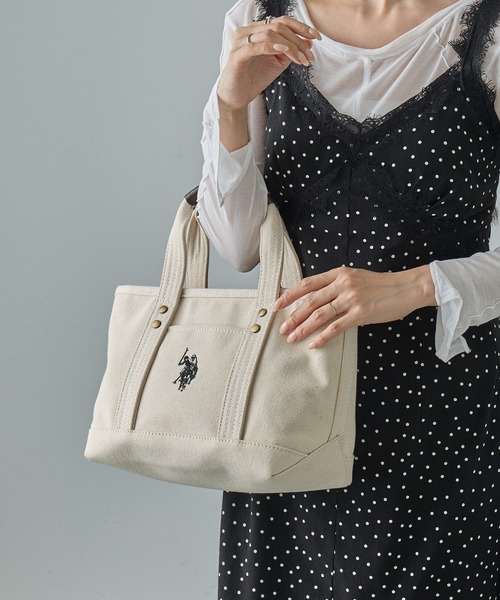 トートバッグ 「U.S. POLO ASSN.」キャンバストートS トートバッグ USPA1862 レディース メンズ | U.S. POLO ASSN. | 26