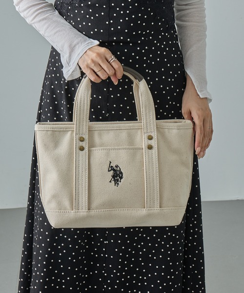 トートバッグ 「U.S. POLO ASSN.」キャンバストートS トートバッグ USPA1862 レディース メンズ | U.S. POLO ASSN. | 27