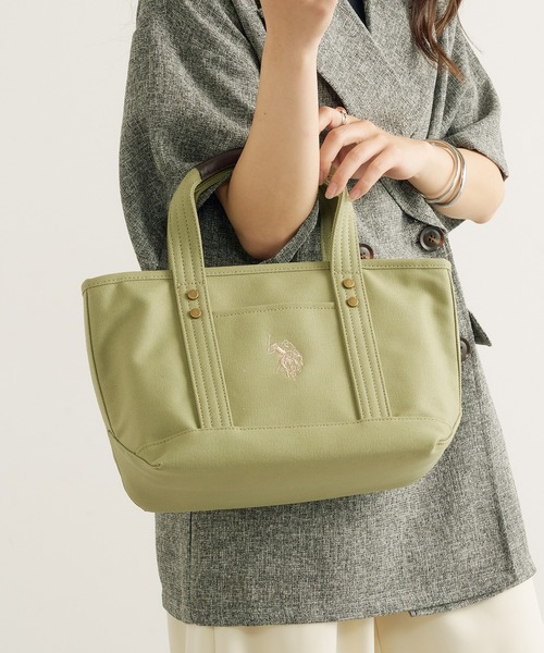 U.S. POLO ASSN. トートバッグ 「U.S. ASSN.」キャンバストートS