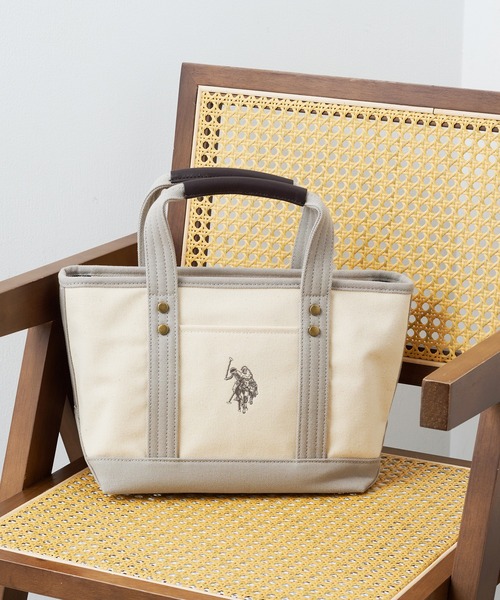 トートバッグ 「U.S. POLO ASSN.」キャンバストートS トートバッグ USPA1862 レディース メンズ | U.S. POLO ASSN. | 24