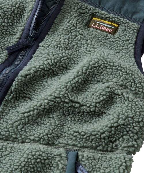 ベスト ジレ ビーンズ・シェルパ・フリース・ベスト 米国フィット・プチ レディース L.L.Bean ベスト ジレ ビーンズ・シェルパ・フリース・ベスト
