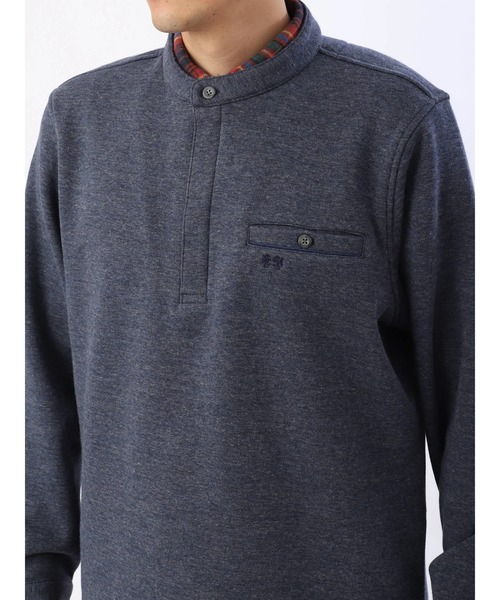 モンベル ポロシャツ 長袖 メンズ ロングスリーブ 鹿の子 カノコ