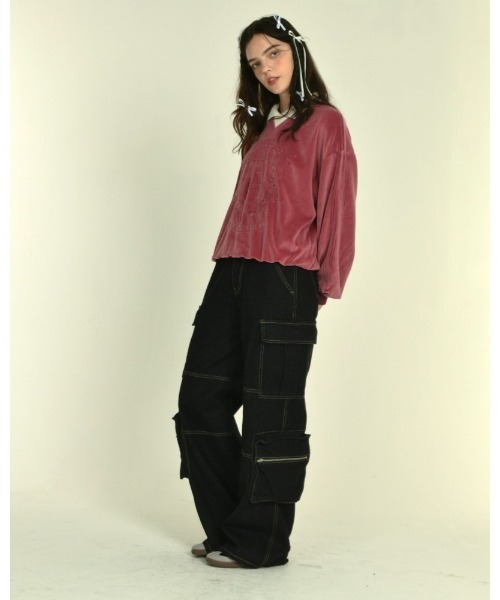トレーナー スウェット Midnight Move／カラープルオーバー　2987715 レディース MIDNIGHT move トレーナー スウェット Midnight Move／カラー