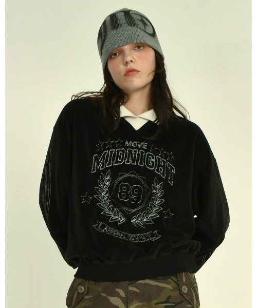 トレーナー スウェット Midnight Move／カラープルオーバー　2987715 レディース MIDNIGHT move トレーナー スウェット Midnight Move／カラー