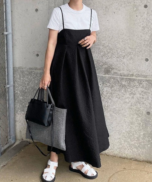 miniministore（ミニミニストア） ワンピース ジャガードウェーブ