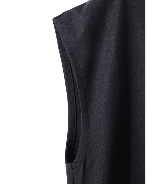 ベスト ジレ MIDIUMISOLID for Ladies ウールVネックベスト レディース MIDIUMISOLID ベスト ジレ for Ladies ウールVネックベスト