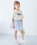 スカート ふわっと広がる ボリュームチュール ...の詳細画像3