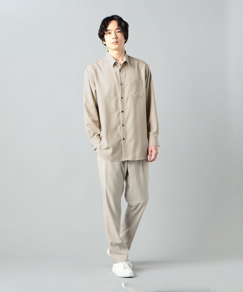 COMME CA MEN シャツ 「Reflax/リフラクス」オーバーサイズ