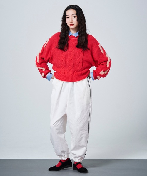 sneeuw 23aw パンツ sneeuw パンツ ラインパンツ レディース メンズ : ZOZOTOWN