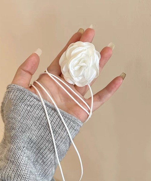 新品　nofficialnoffie ローズ　バラ　ネックレス　チョーカー 新品 nofficialnoffie ローズ バラ ネックレス チョーカー
