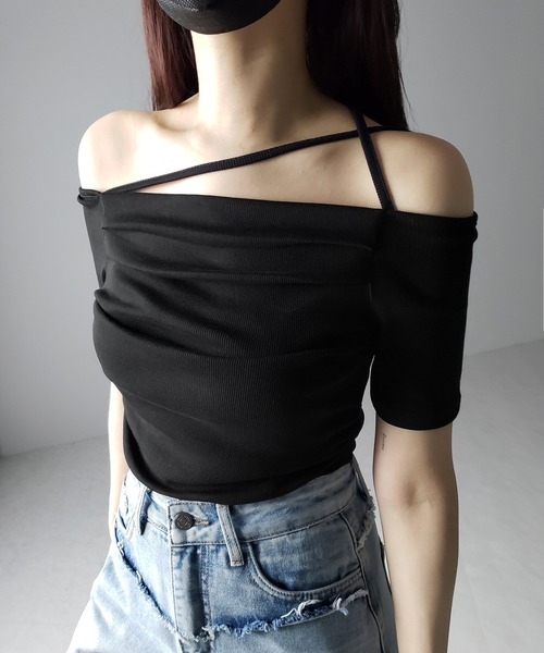 me+em select（ミームセレクト） tシャツ 「 3WAY 」クロスストラップ