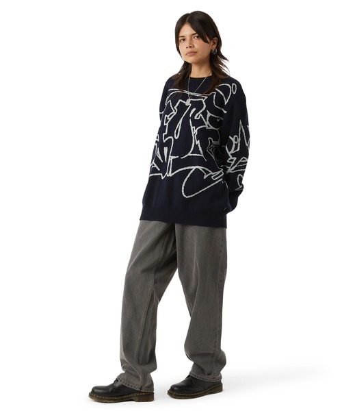 HUF ブラック ニットセーター L サイズ 楽天市場】【セール 10％OFF】 HUF ハフ ニット セーター クルー