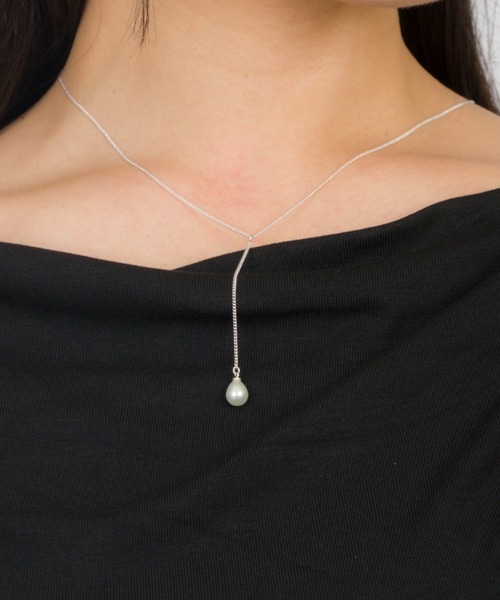 VEENA 1921 ネックレス 「VEENA 1921」ドロップパールネックレス
