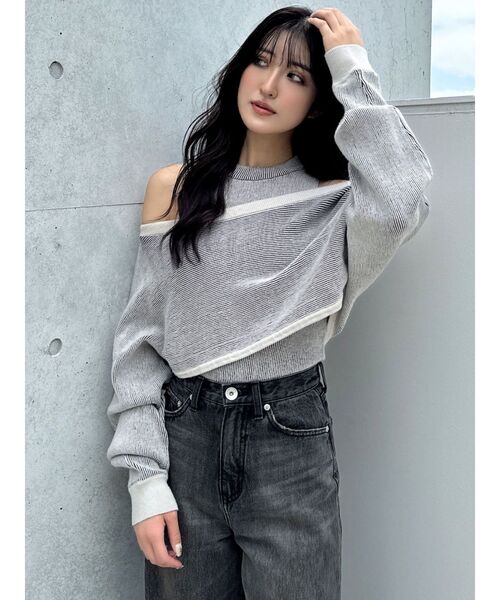 GYDA（ジェイダ） アンサンブル MANY WAYニットSETトップス : ZOZOTOWN