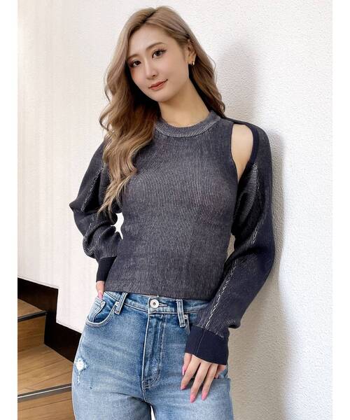 GYDA（ジェイダ） アンサンブル MANY WAYニットSETトップス : ZOZOTOWN
