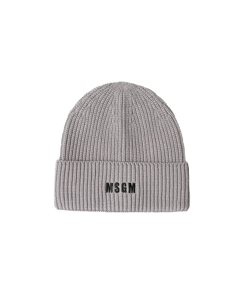 MSGM（エムエスジーエム） ニット帽 ニットキャップ 「NEW」MSGMロゴ