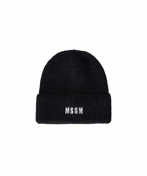 MSGM（エムエスジーエム） ニット帽 ニットキャップ 「NEW」MSGMロゴ