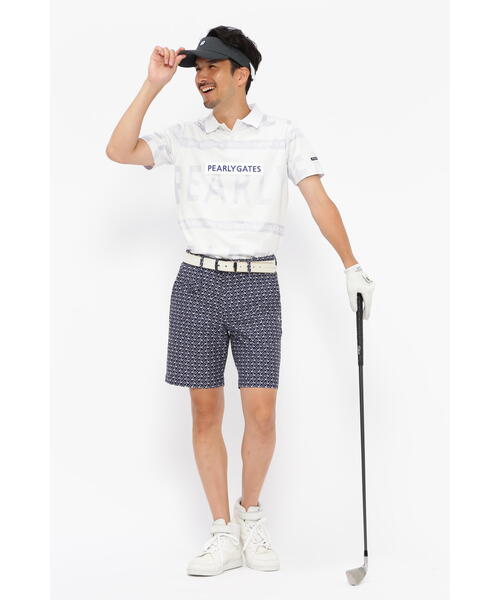 【新品】パーリーゲイツ ショートパンツ TEXBRID 高ストレッチ 0 S PEARLY GATES パンツ 「PEARLY GATES」TEXBRID格子 ショート