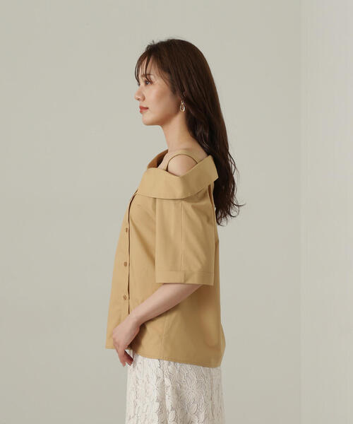 すまいるです‼️レディース シャツ　ブラウス29　他おまとめ5点 PROPORTION BODY DRESSING ブラウス シャツ アシンメトリー5分